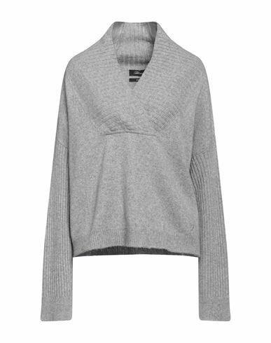 Blumarine Woman Sweater Light grey Virgin Wool, Viscose, Polyamide, Cashmere Cover