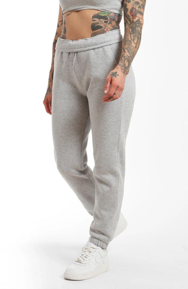 Brooklyn Industries BKLYN Fleece Joggers in Grey Melange Cover