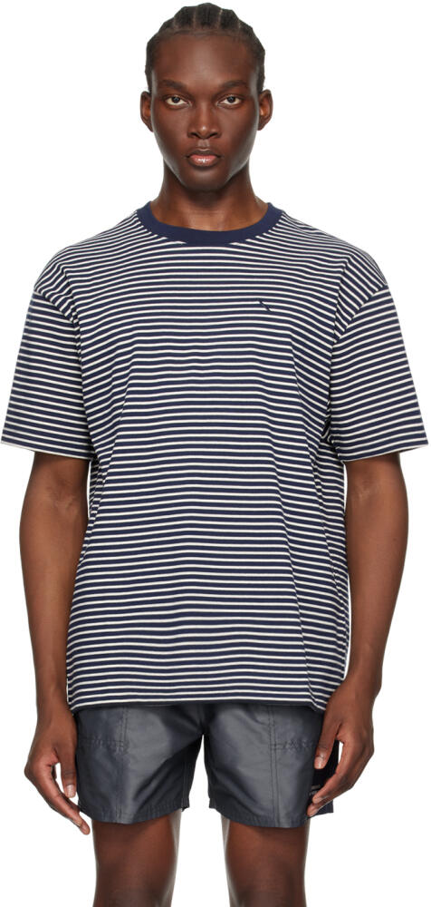 Saturdays NYC Navy Striped T-Shirt Cover