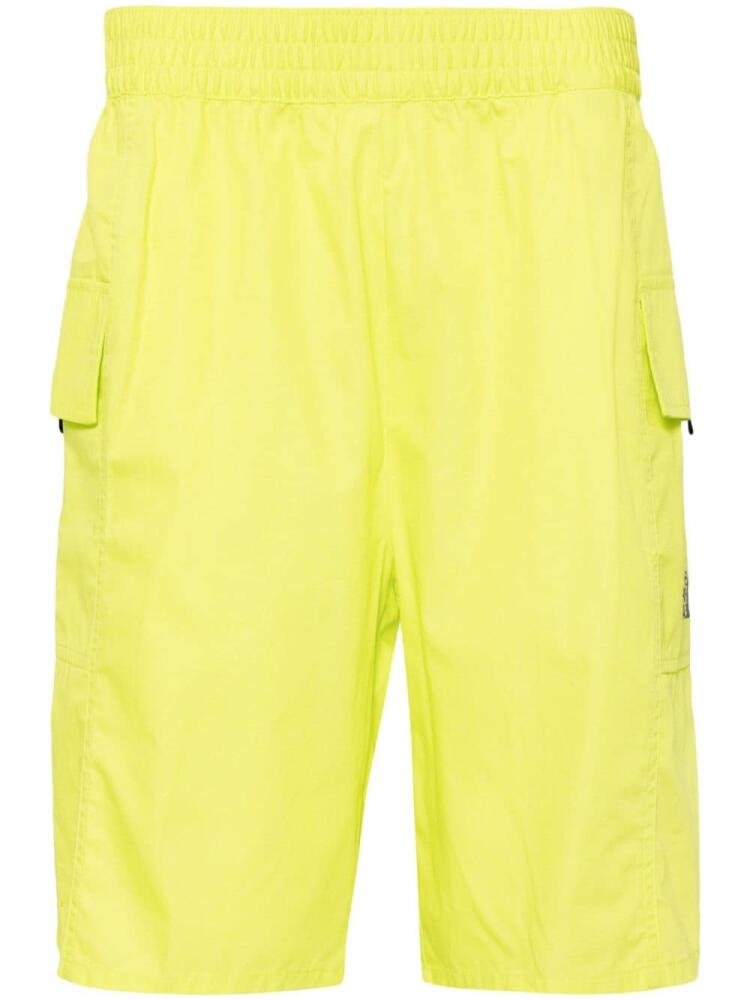 The North Face logo print bermuda shorts - Green Cover