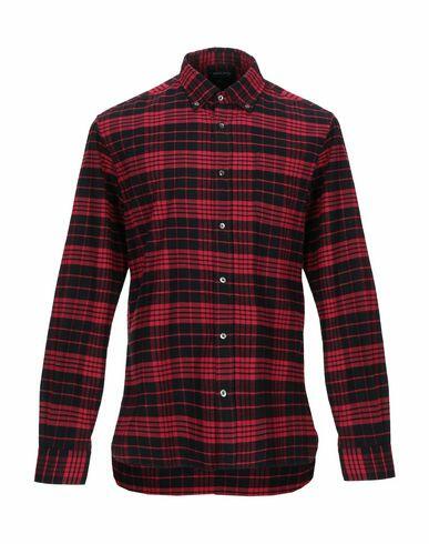 Woolrich Man Shirt Red Cotton Cover