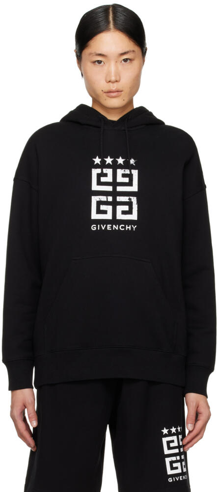 Givenchy Black Bonded Hoodie Cover