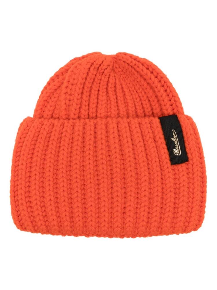 Borsalino Haube beanie hat - Orange Cover