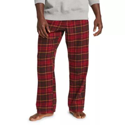 Eddie Bauer Men's Flannel Sleep Pants Cover