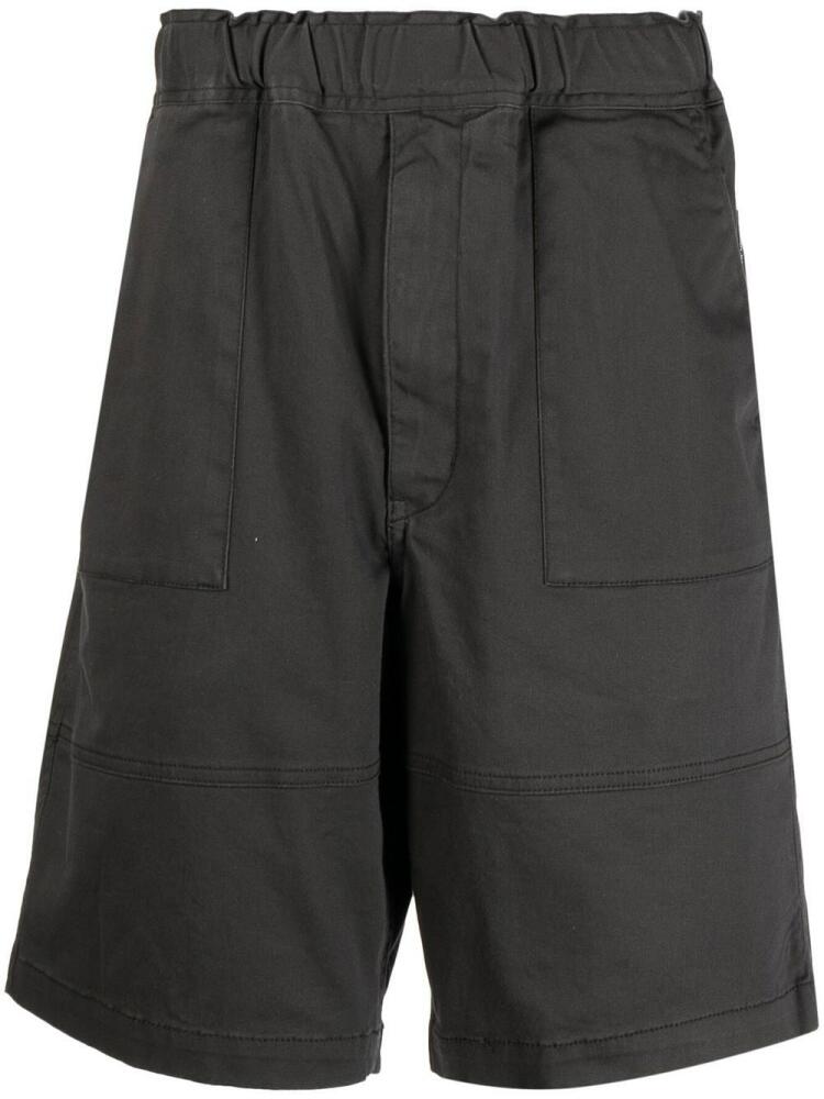 izzue elasticated-waist bermuda shorts - Brown Cover