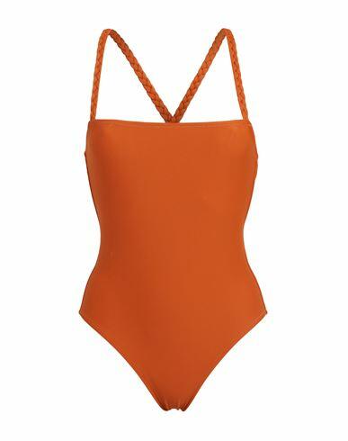 Smmr Woman One-piece swimsuit Rust PAc - Polyacetylene, Elastane Cover