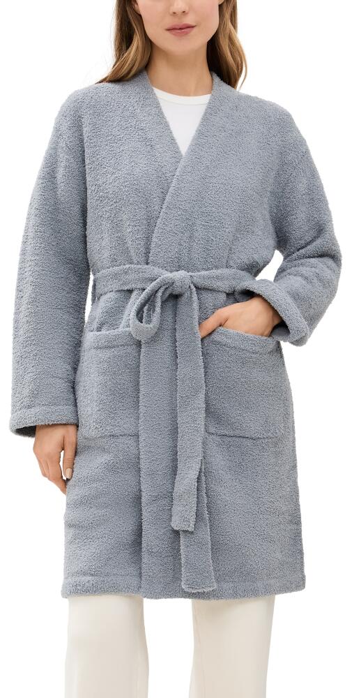 Barefoot Dreams CozyChic Solid Robe Moonbeam Cover