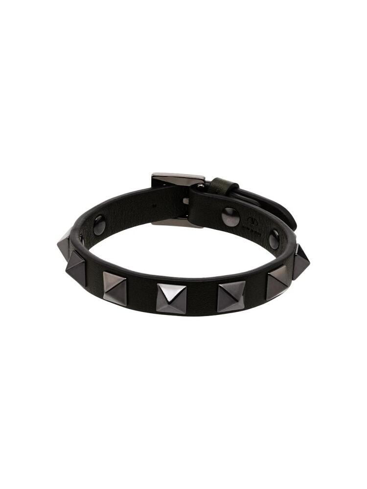 Valentino Garavani Rockstud buckle bracelet - Green Cover