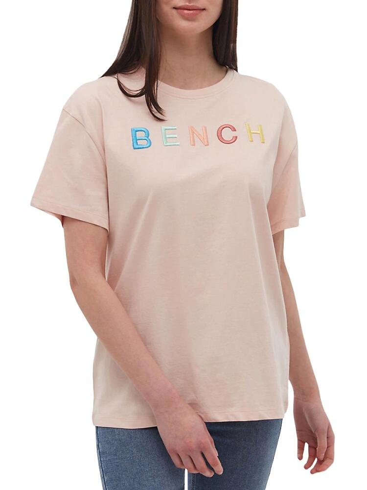 Bench. Women's The Braulia Oversize Tee - Light Peach Cover