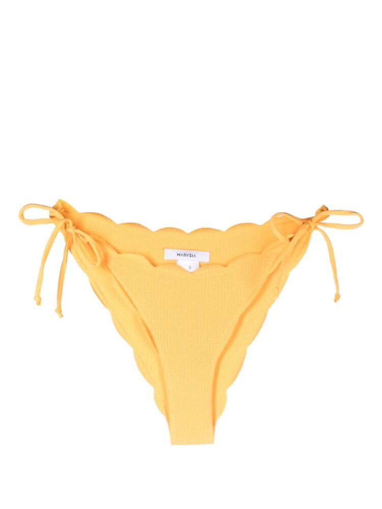 Marysia Mott side-tie bikini bottoms - Orange Cover