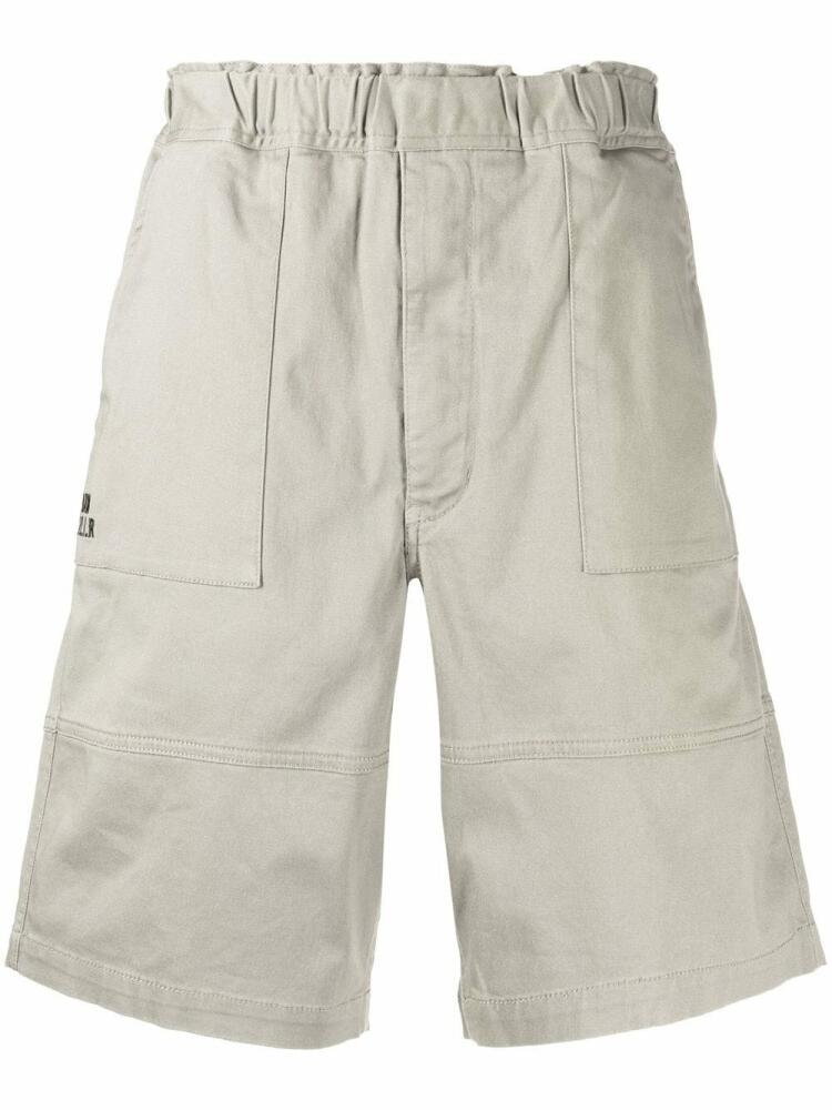 izzue elasticated-waist bermuda shorts - Grey Cover