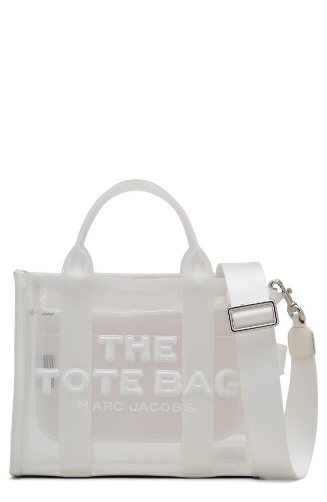 Marc Jacobs The Small Mesh Tote Bag in White Cover