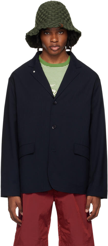 nanamica Navy Club Blazer Cover