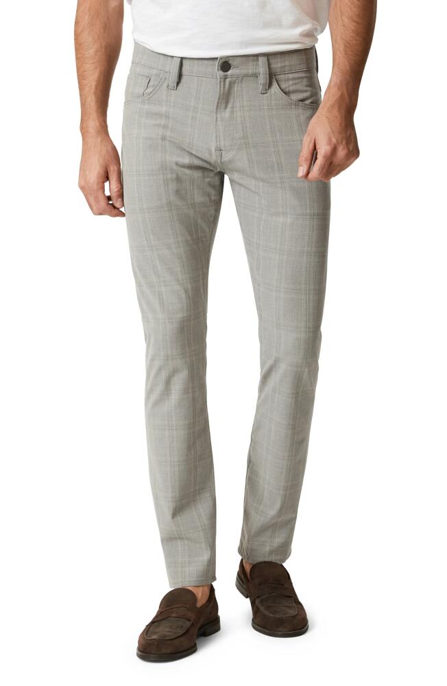 34 Heritage Courage Check Five-Pocket Straight Leg Pants in Grey Checked Cover