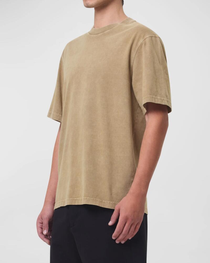 AGOLDE Men's Asha Mock-Neck T-Shirt Cover