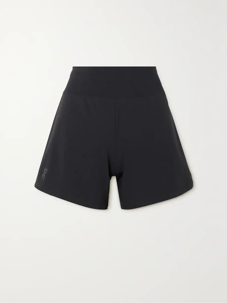 ON - + Net Sustain Layered Stretch Recycled-shell Shorts - Black Cover