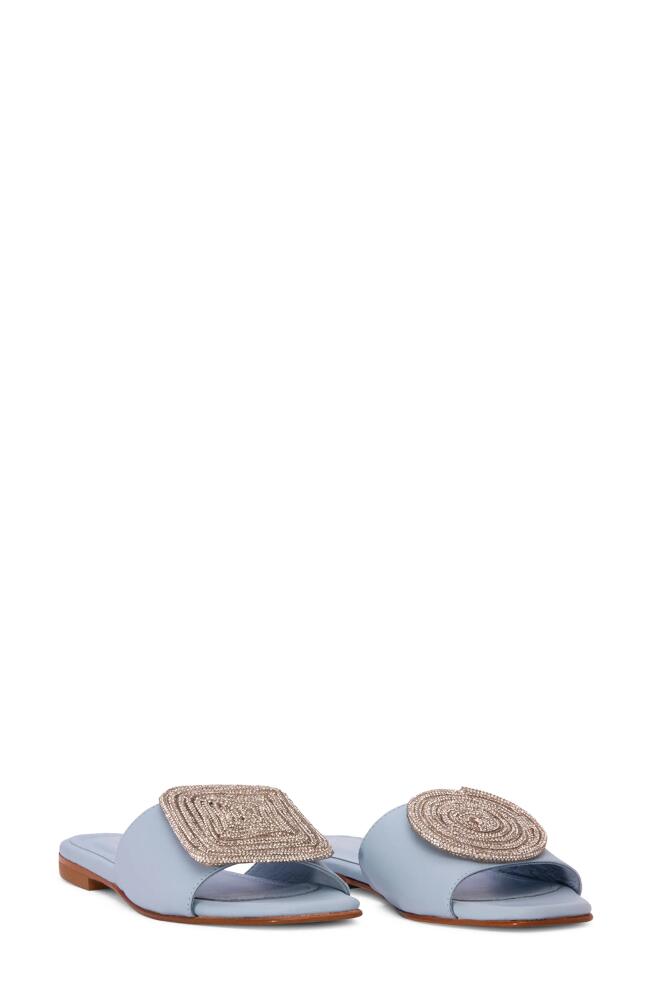 BEAUTIISOLES Adeline Slide Sandal in Sky Blue Cover