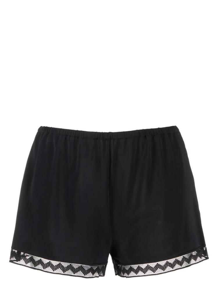 ERES lace-trim lounge shorts - Black Cover