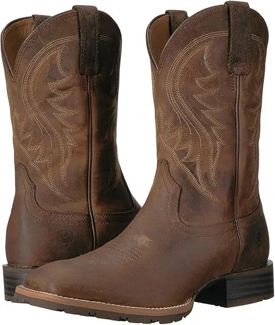 Ariat Hybrid Rancher (Distressed Brown) Cowboy Boots Cover