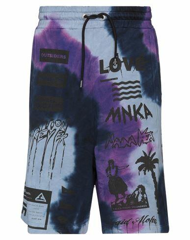 Mauna Kea Man Shorts & Bermuda Shorts Purple Cotton Cover