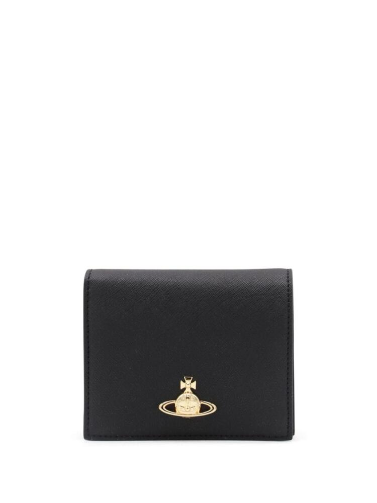 Vivienne Westwood Orb-plaque wallet - Black Cover