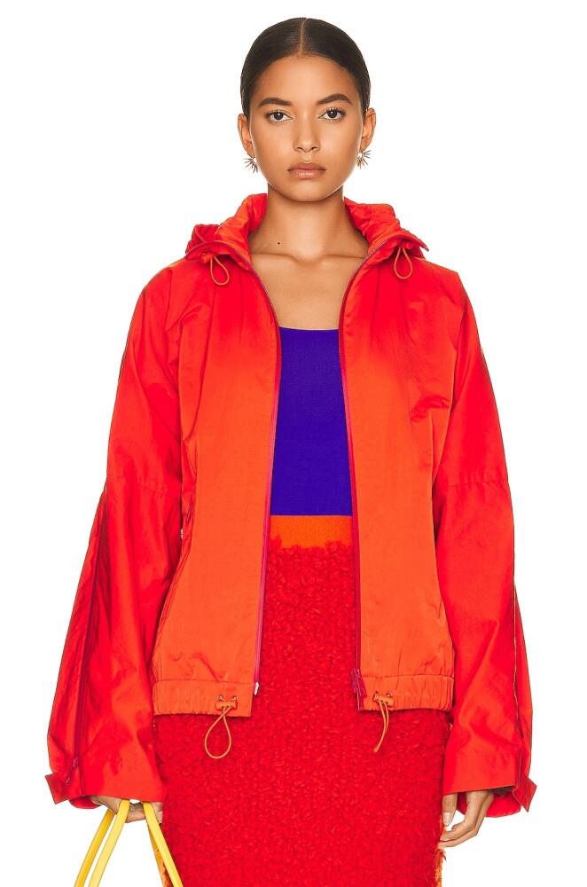 Bottega Veneta Tech Jacket in Orange Cover