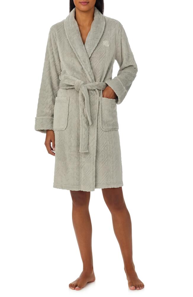 Lauren Ralph Lauren Quilted Robe in Grey Cover