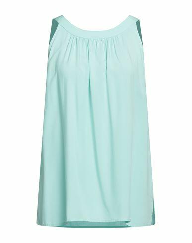 Camicettasnob Woman Top Turquoise Viscose Cover