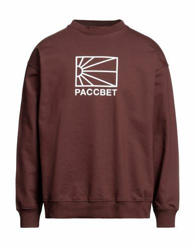 Rassvet Man Sweatshirt Brown Cotton Cover