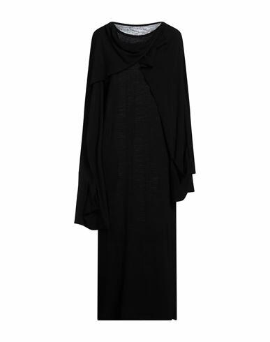 Yohji Yamamoto Woman Maxi dress Black Wool Cover