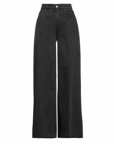 Department 5 Woman Jeans Black Cotton Cover