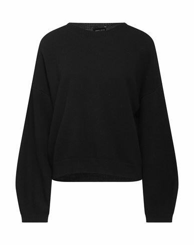 Roberto Collina Woman Sweater Black Merino Wool Cover