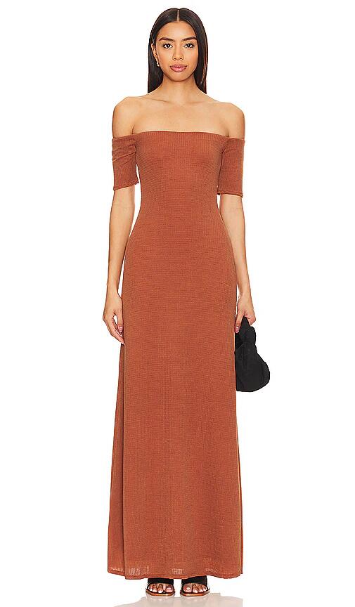 House of Harlow 1960 x REVOLVE Laur Maxi Dress in Rust Cover