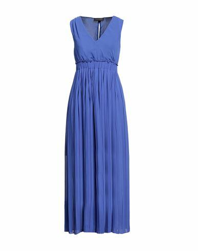 Caractère Woman Maxi dress Purple Polyester Cover