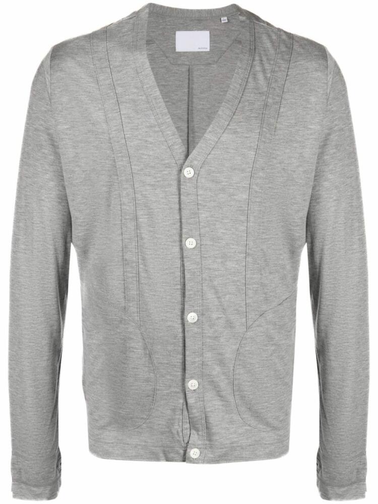 Private Stock The Constantine mélange-effect cardigan - Grey Cover