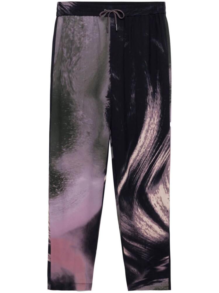 Simkhai Allister abstract-print trousers - Pink Cover