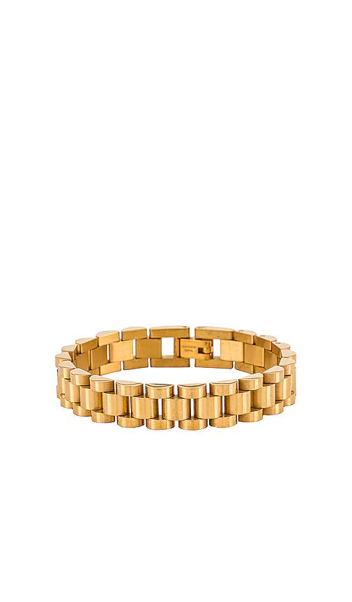 BRACHA Rolly Bracelet in Metallic Gold Cover