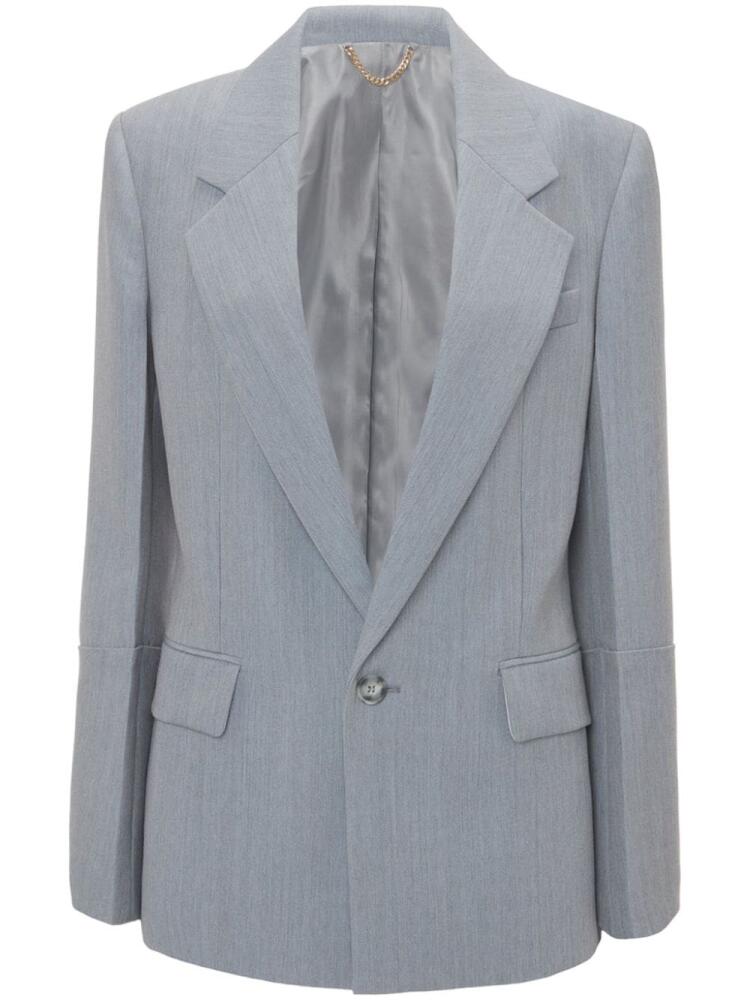 Victoria Beckham panelled blazer - Blue Cover