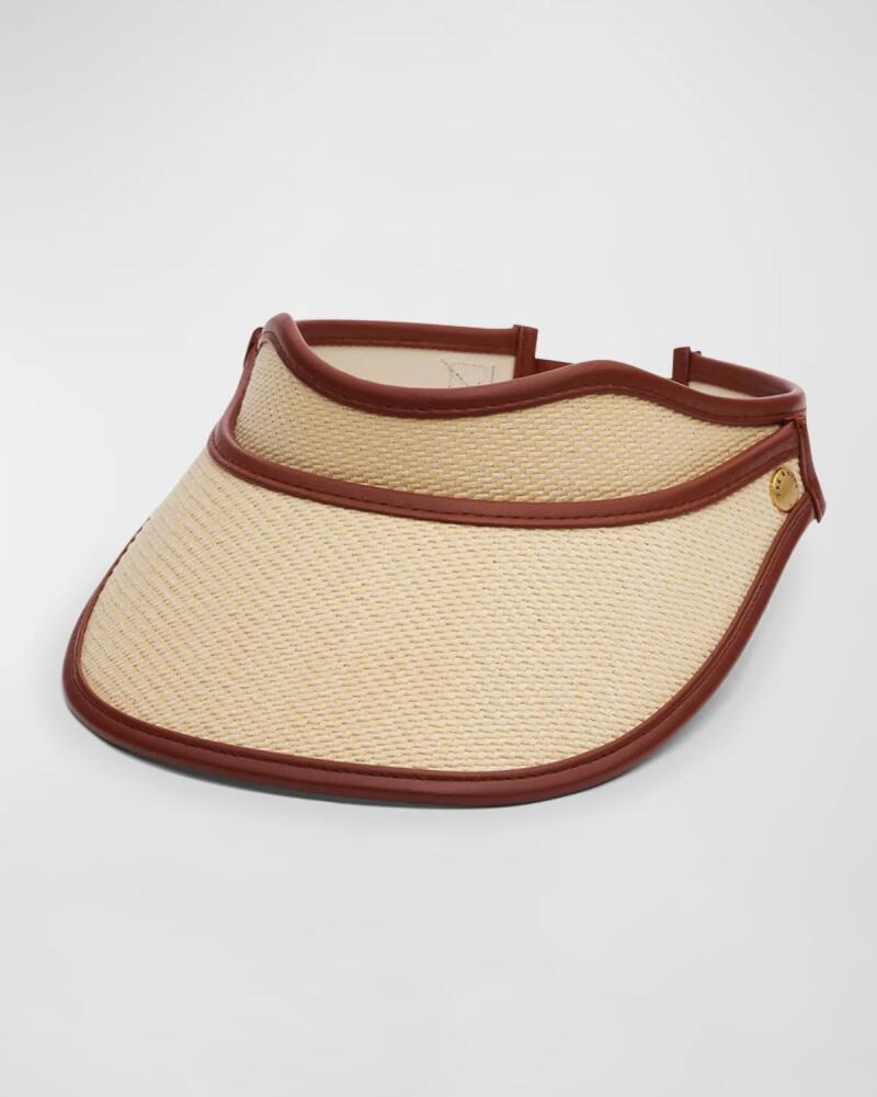 Rag & Bone Isla Wide-Brim Visor Cover