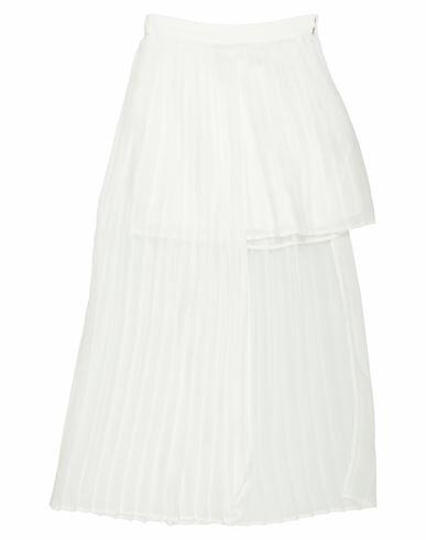 Manila Grace Woman Mini skirt White Polyester Cover