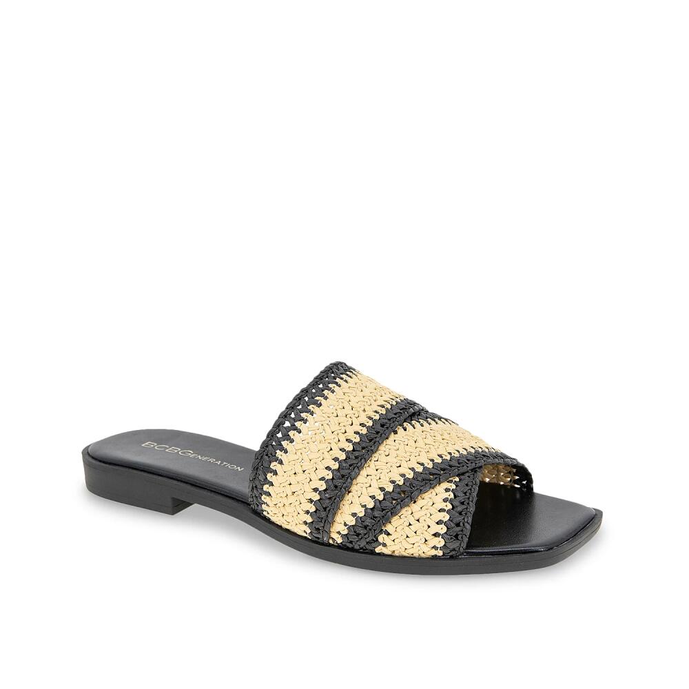 BCBGeneration Lileen Sandal | Women's | Black/Natural Cover