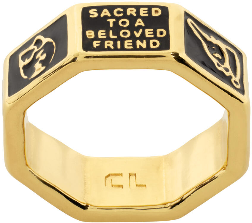 Chopova Lowena Gold Beloved Friendship Ring Cover