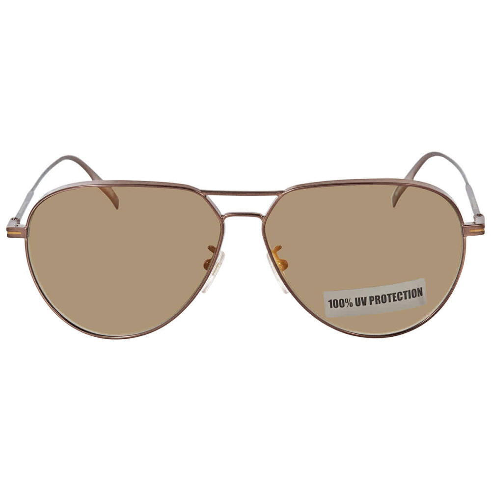 Ermenegildo Zegna Bronze Pilot Mens Sunglasses Cover