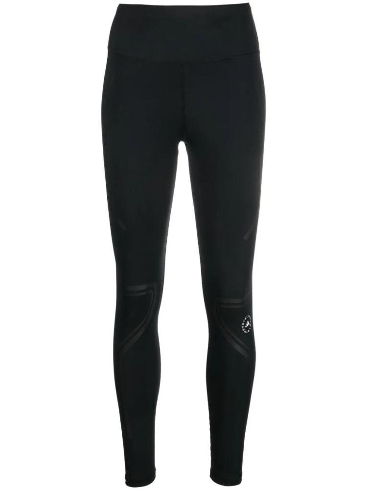 adidas by Stella McCartney TruePace high-waisted running leggings - Black Cover