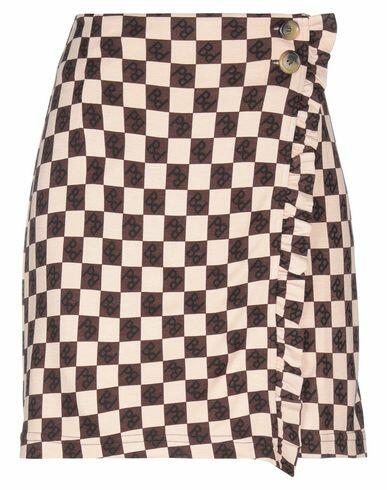 Baum Und Pferdgarten Woman Mini skirt Sand Viscose, Polyester, Elastane Cover