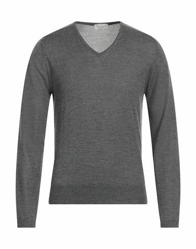 Bruno Manetti Man Sweater Grey Cashmere, Silk Cover