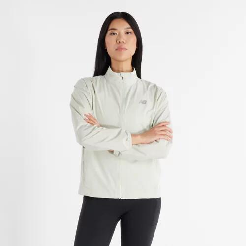 New Balance Women's Sport Essentials Reflective Jacket - Green Cover