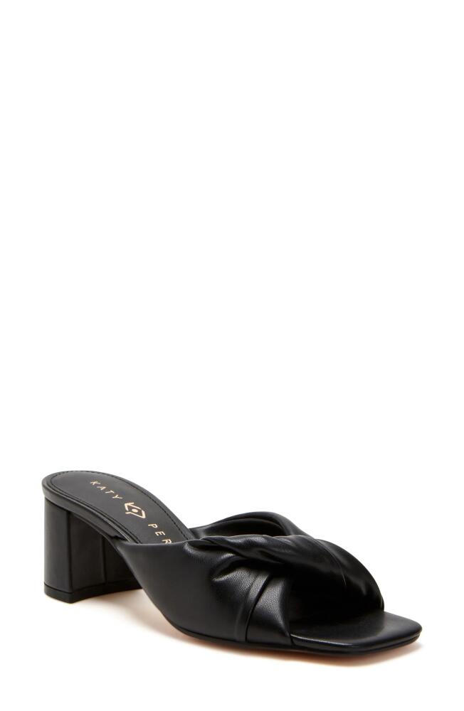 Katy Perry The Tooliped Twisted Sandal in Black Cover