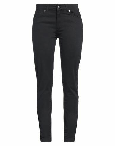 Silvian Heach Woman Pants Black Cotton, Elastane Cover