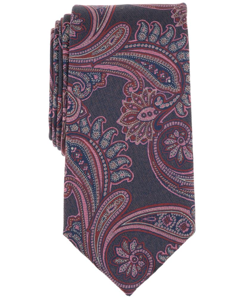 Michael Kors Men Mayer Paisley Tie - Cognac Cover